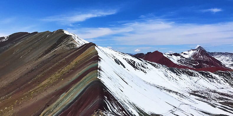 Rainy season - Rainbow Mountain weather