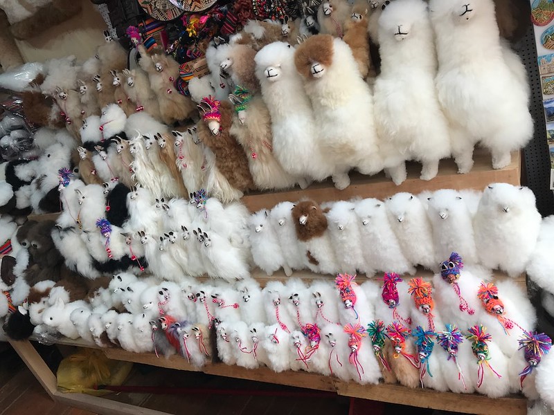 Compras em Cusco - Llamas